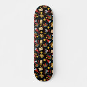 Dark Treasure Island Party Pirate Skateboard (Voorkant)
