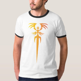 Dark Tribal Phoenix Emblem – Mythic Symbol T-shirt