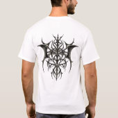 Dark Tribal Spike T-shirt (Achterkant)