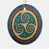 Dark Tris Pendant/Ornament Keramisch Ornament (Links)