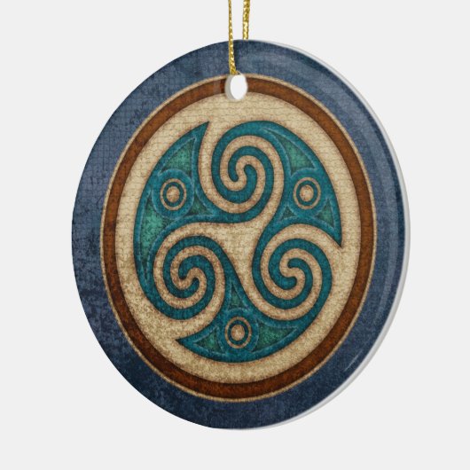 Dark Tris Pendant/Ornament Keramisch Ornament (Links)