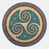 Dark Triskele Stickers (Voorkant)