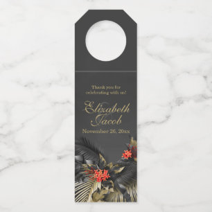 Dark Tropical Red Jasmine Flessenhanger