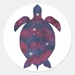 Dark Turtle Starscape Sticker