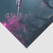 Dark Unicorn Tissuepapier (Detail)