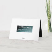 Dark Valentijn Collectie: Love Me Tender Feestdagen Kaart (Achterkant)