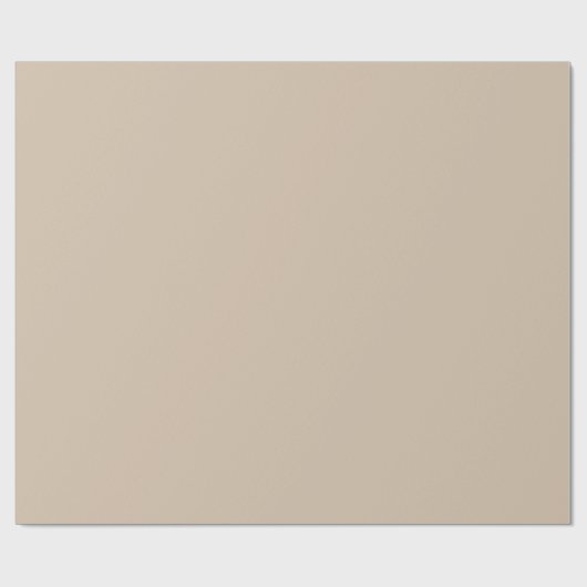 Dark Vanilla Brown Cadeaupapier (Vlak)