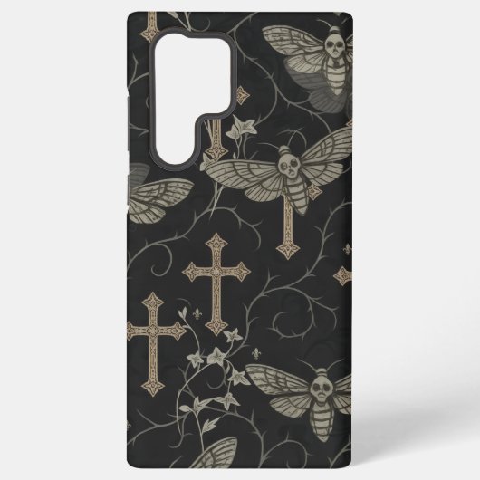 Dark Victorian Gothic Phone Case Samsung Galaxy Hoesje (Achterkant)