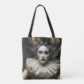 Dark Vintage Gothic Bag Tote Bag (Achterkant)