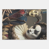 Dark Vintage Gothic Inpakpapier Vel (Voorkant 2)