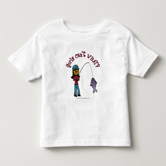 Dark Vissen Girl Kinder Shirts (Voorkant)