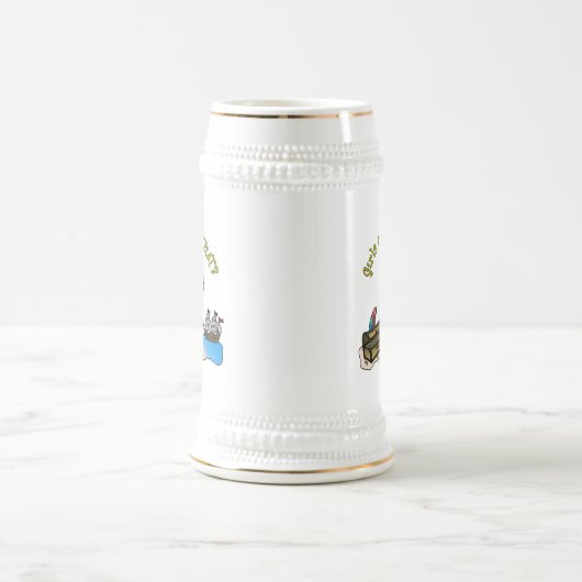 Dark Vrouw Pirate Bierpul (Center)