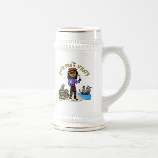 Dark Vrouw Pirate Bierpul