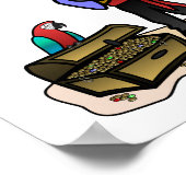 Dark Vrouw Pirate Poster (Hoek)