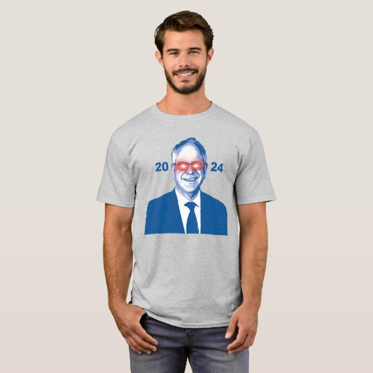 Dark Walz 2024 T-shirt (Voorkant volledig)