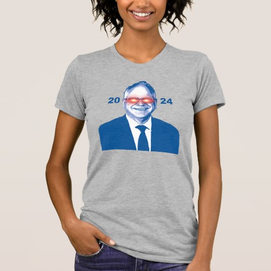 Dark Walz 2024 T-shirt (Voorkant)