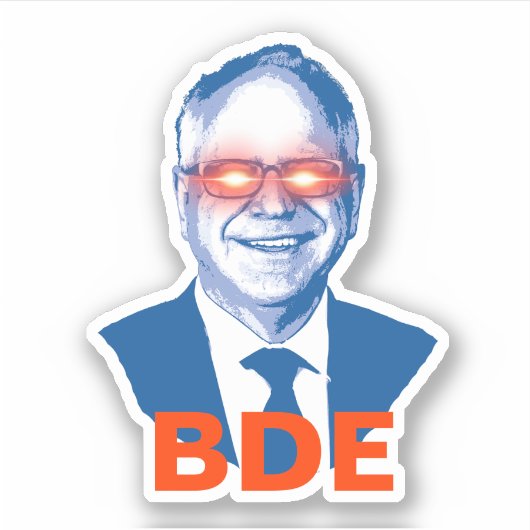 Dark Walz BDE Sticker (Voorkant)