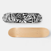 Dark Waters Masker Oceaan Horror Skate Kunst Skateboard (Horizontaal)