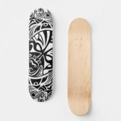 Dark Waters Masker Oceaan Horror Skate Kunst Skateboard (Voorkant)