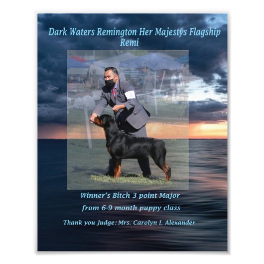 Dark Waters Remington Her Majesty's Flagship Foto Afdruk (Voorkant)