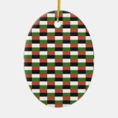 Dark, Wet Swamp Colors Keramisch Ornament (Voorkant)