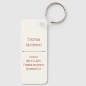 Dark, Wet Swamp Colors Sleutelhanger (Achterkant)