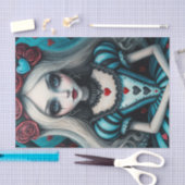 Dark Whimisical Gothic Alice Decoupage Papier (Craft)