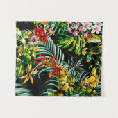 Dark wild exotic jungle wandkleed (Voorkant (horizontaal))