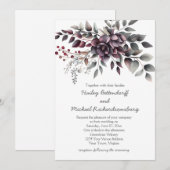 Dark Wine, Dusty Lavender, Dusty Purple, Sage | Kaart (Voorkant / Achterkant)