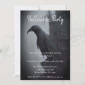 Dark Wings brengt een uitnodiging voor een Hallowe (Voorkant)