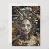 Dark Witch Halloween Kaart (Voorkant)