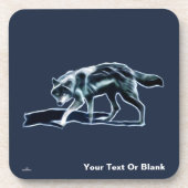 Dark Wolf Bier Onderzetter (Voorkant)
