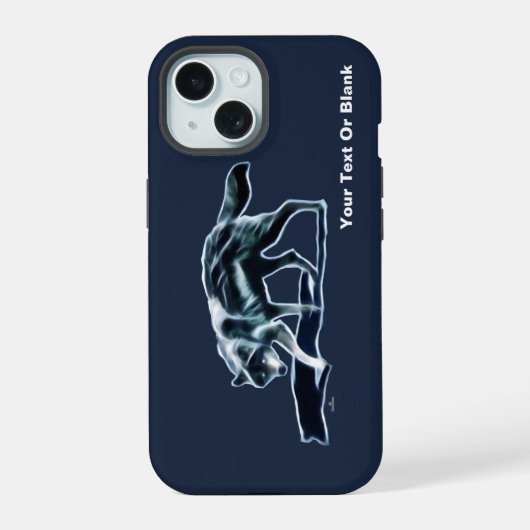 Dark Wolf Case-Mate iPhone Hoesje 15 Case (Achterkant)