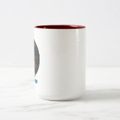 dark wolf coffee-mok tweekleurige koffiemok (Center)