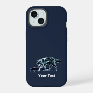 Dark Wolf Hoesje-Mate iPhone Case iPhone 15 Case