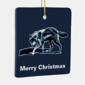 Dark Wolf Keramisch Ornament (Rechts)