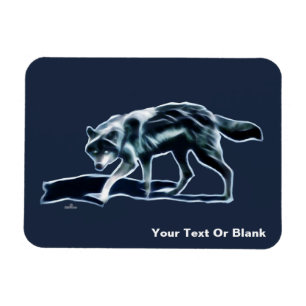 Dark Wolf Magneet