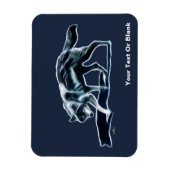 Dark Wolf Magneet (Verticaal)