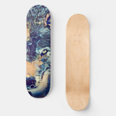Dark Wolf Zero Element Custom Pro Park Board Persoonlijk Skateboard (Voorkant)