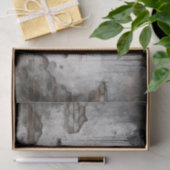 Dark Woman in Crumbling Wall Decoupage Tissuepapier (Geschenk)