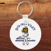 Dark Woman Kapitein Sleutelhanger (Voorkant)