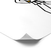 Dark Womens Karate Poster (Hoek)