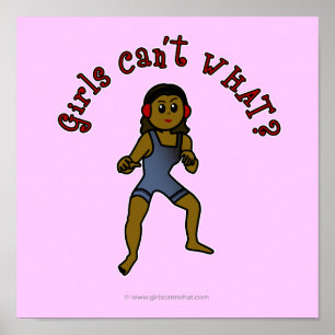Dark Womens Wrestling Poster