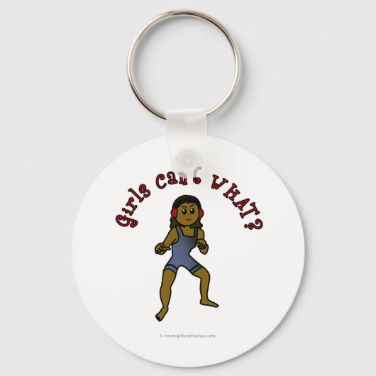 Dark Womens Wrestling Sleutelhanger (Voorkant)