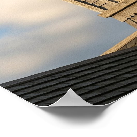 Dark Wood Cupola Poster (Hoek)