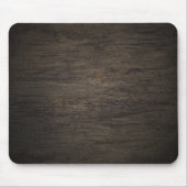 Dark Wood Panel Mousepad Muismat (Voorkant)