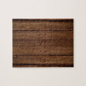 Dark Wood Planks Legpuzzel (Horizontaal)