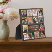 Dark Wood We houden van oma 14 Foto Collage Fotoplaat