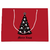 Dark Xmas-structuur Groot Cadeauzakje (Voorkant)