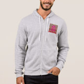 Dark Zip Up Hoodies | Blauw, bruin, groen, grijs (Voorkant)